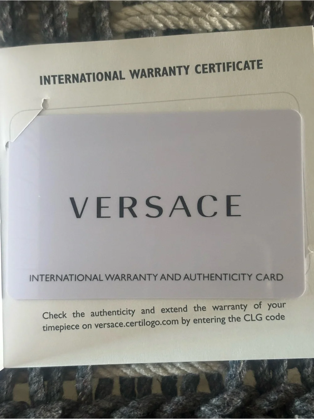 Versace swiss making